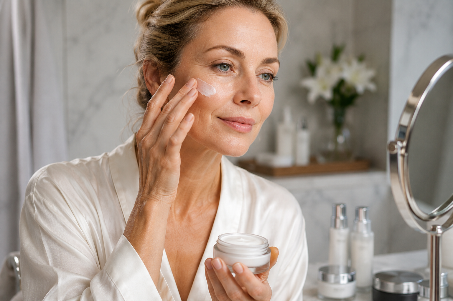 Anti-Age Faltencreme bei Beauté Pacifique für Frauen ab 40